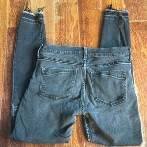 Black ankle skinny jeans. Size 2R